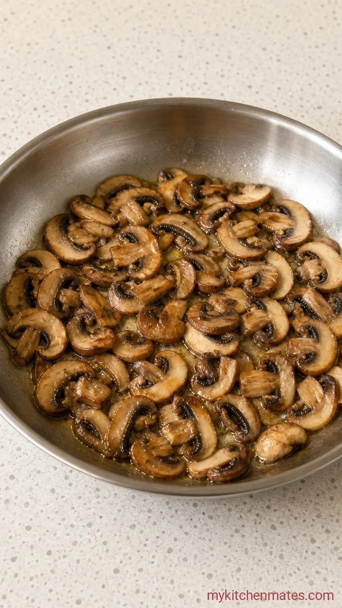 Step 1: Brown the Mushrooms