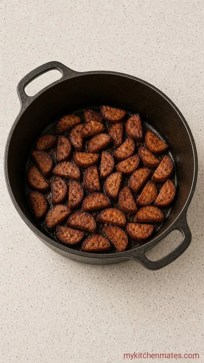 Step 1: Brown the Sausage