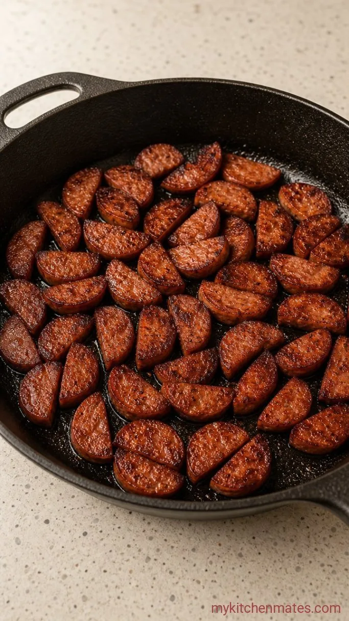Step 1: Brown the Sausage