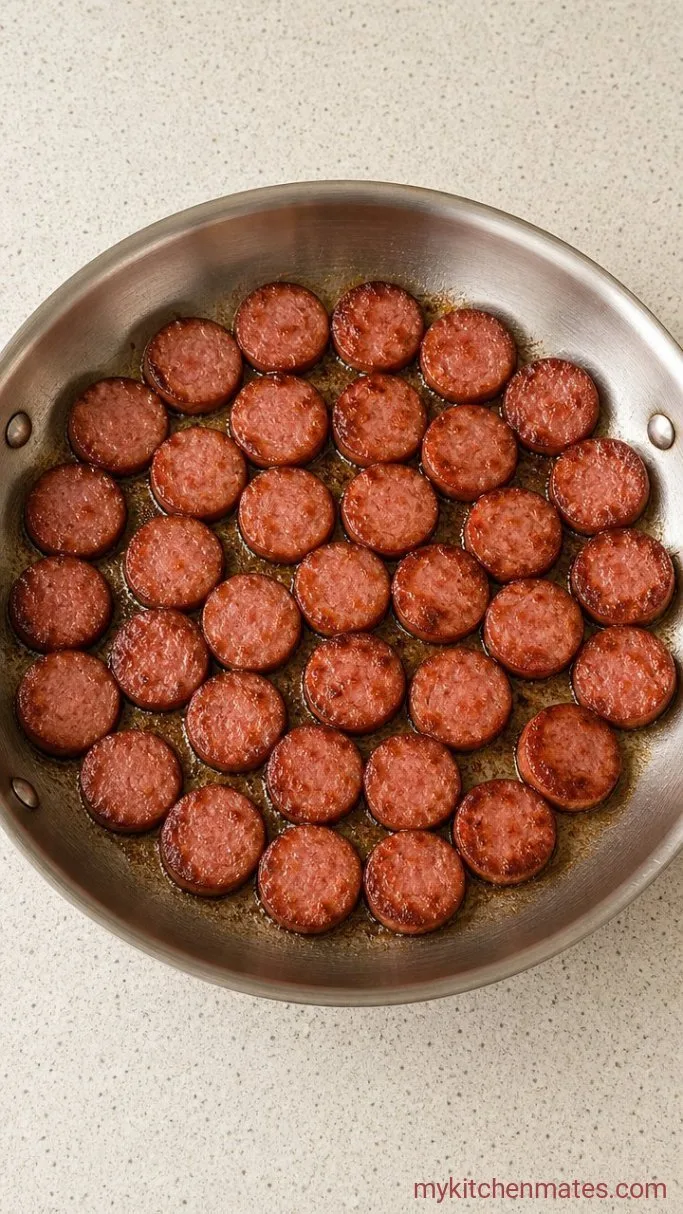 Step 1: Brown the Sausage