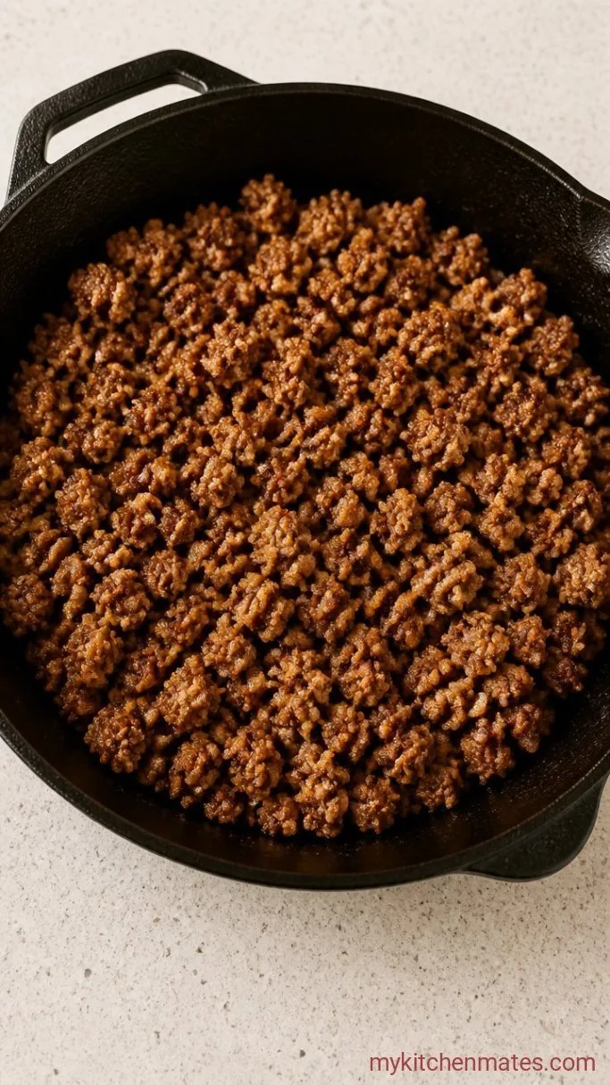 Step 1: Brown the Sausage