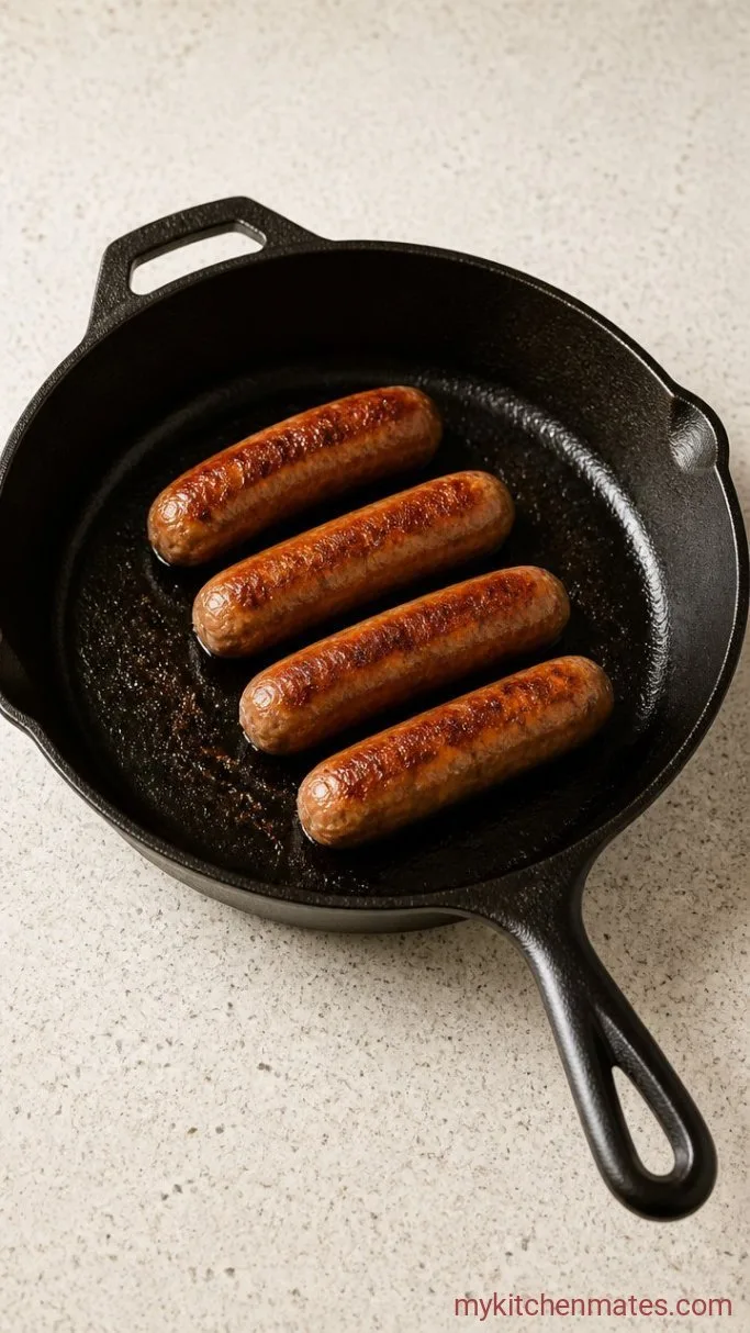Step 1: Brown the Sausage