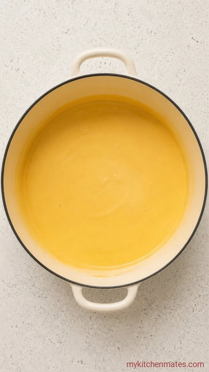 Smoked Mac and Cheese Step 1: Build the Creamy Cheese Sauce