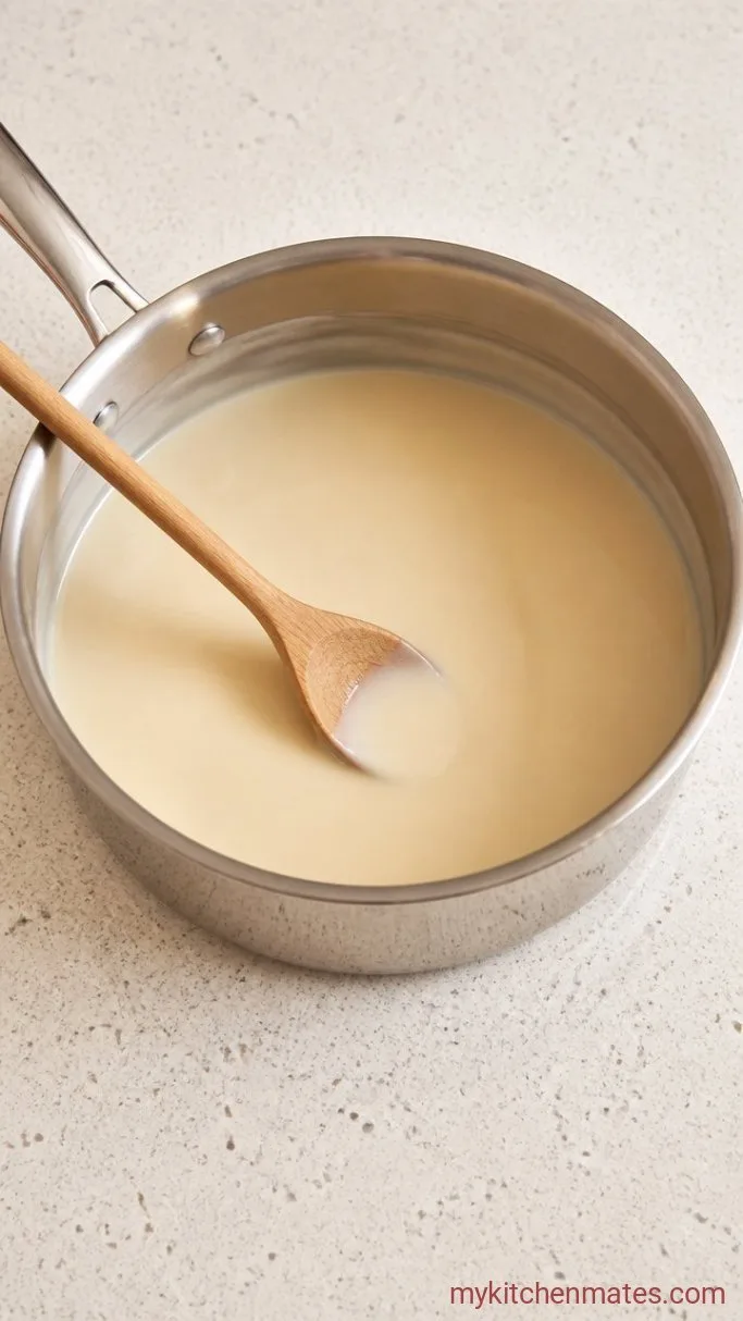 Quick Stovetop Smoked Gouda Mac and Cheese Step 1: Build the Sauce