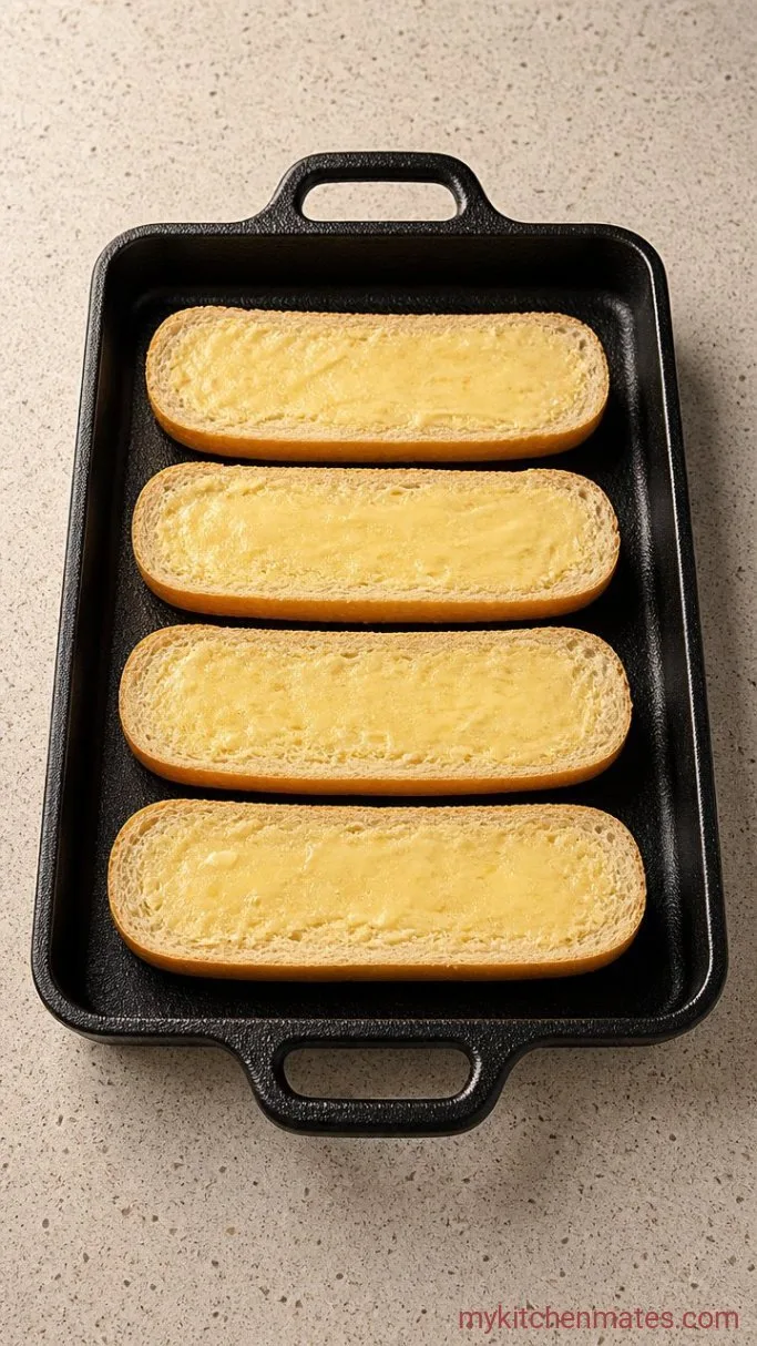 Step 1: Butter the Bread