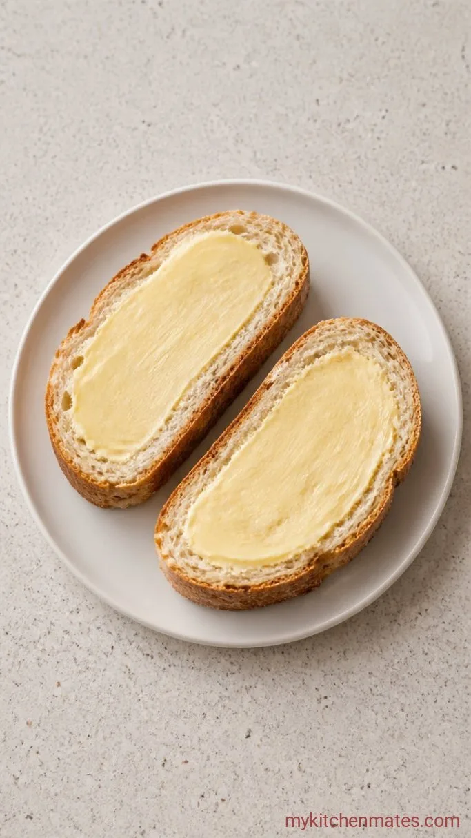 Step 1: Butter the Bread