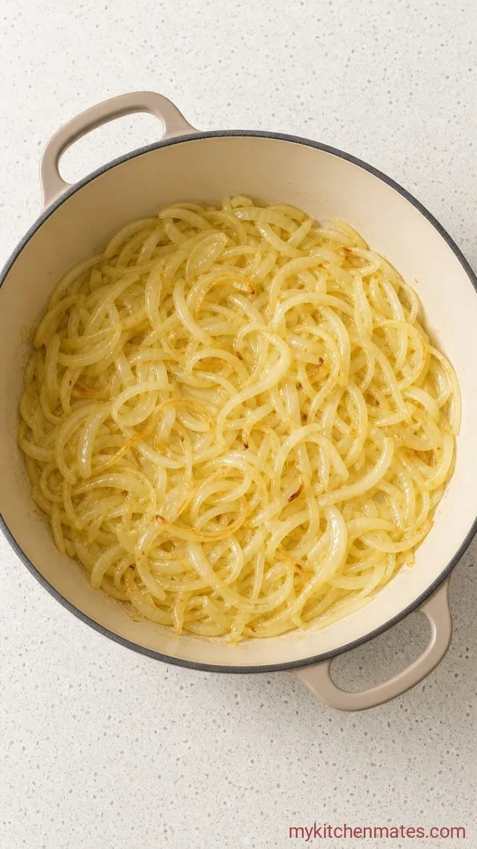 Step 1: Caramelize the Onions