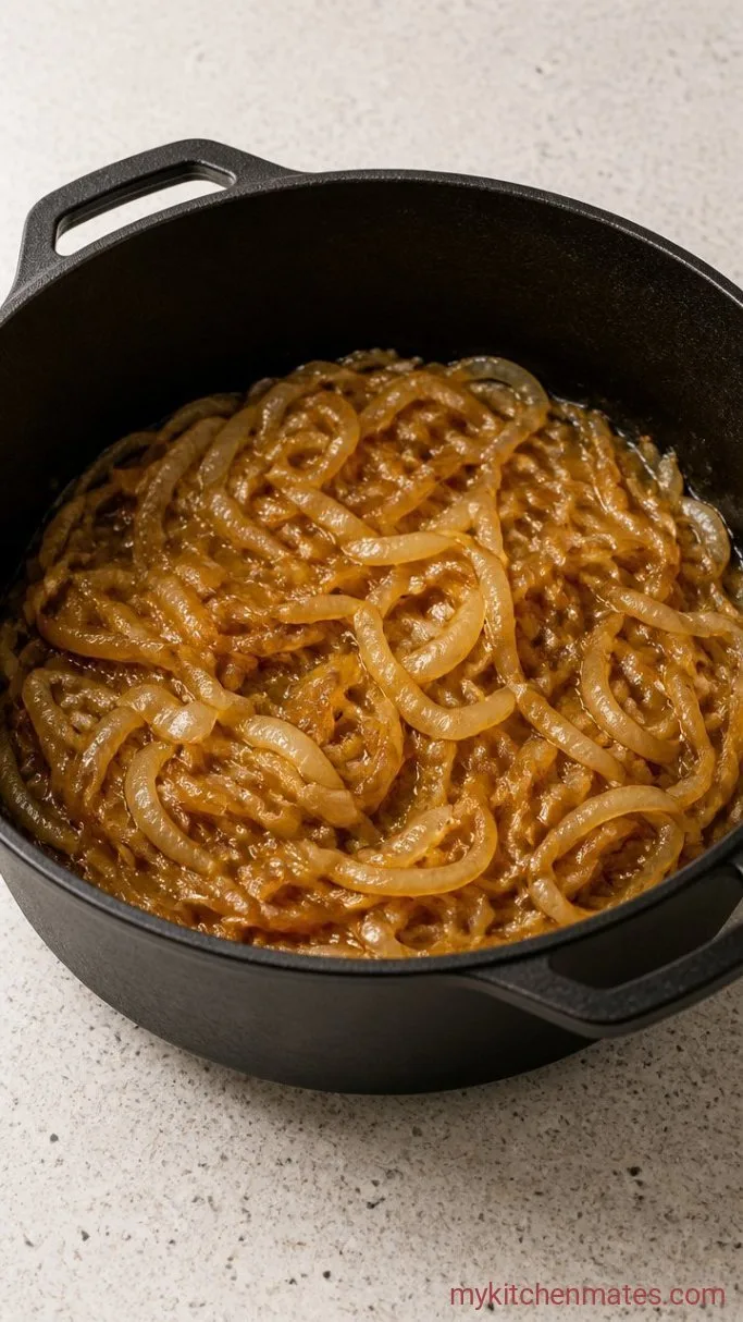 Step 1: Caramelize the Onions