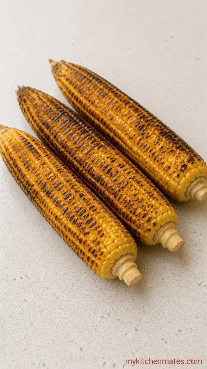 Smoky Copycat Chipotle Corn Salsa Step 1: Char the Corn