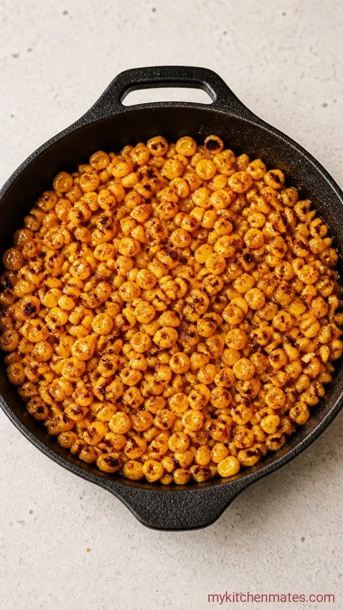 Step 1: Char the Corn