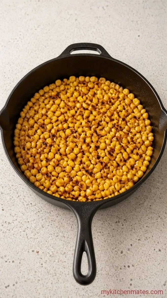 Step 1: Char the Corn