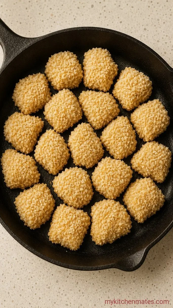 Sticky Bang Bang Chicken Rice Bowls Step 1: Coat the Chicken in Panko