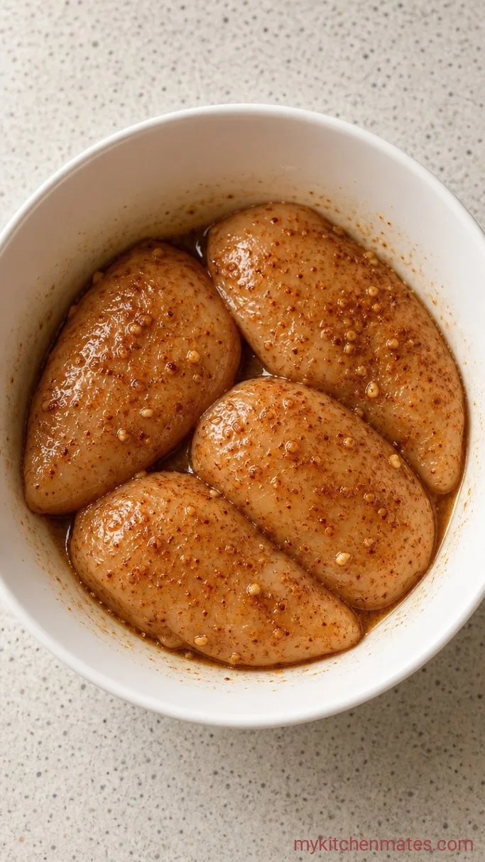 Quick Sticky Chili Lime Chicken Step 1: Coat the Chicken in the Marinade