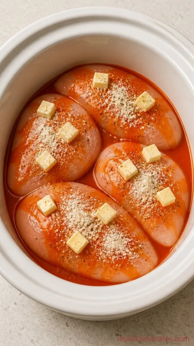 Step 1: Coat the Chicken in the Sauce