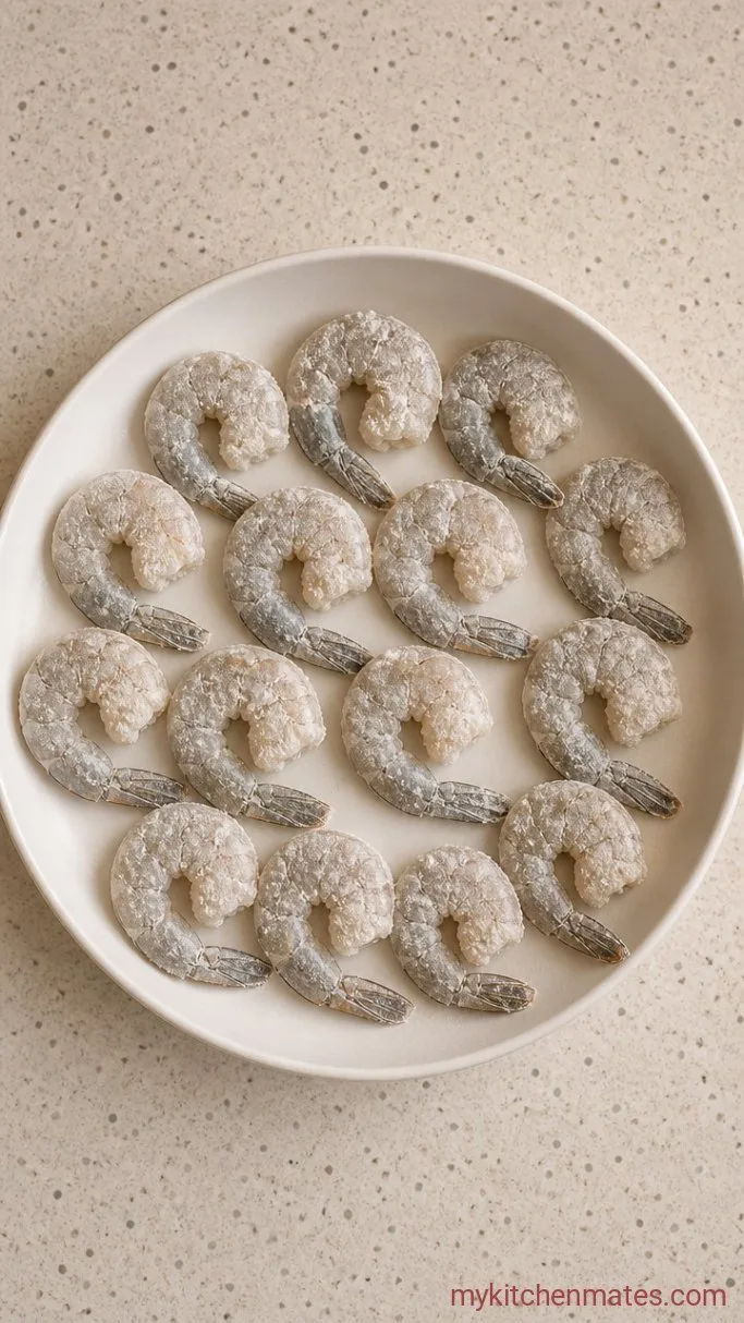 Step 1: Coat the Shrimp
