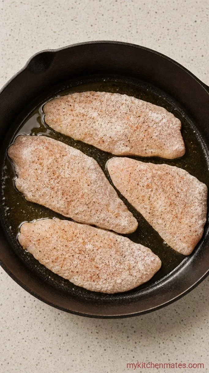 Step 1: Coat the Tilapia