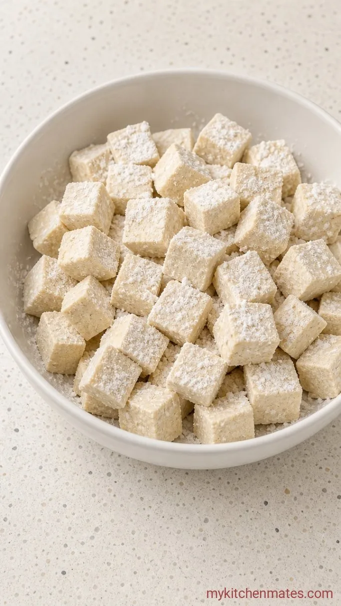 Step 1: Coat the Tofu