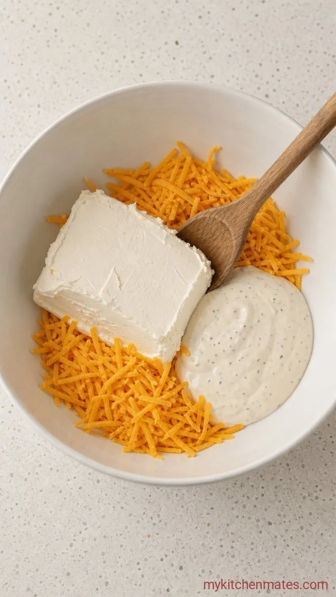 Step 1: Combine the Cream Cheese Base