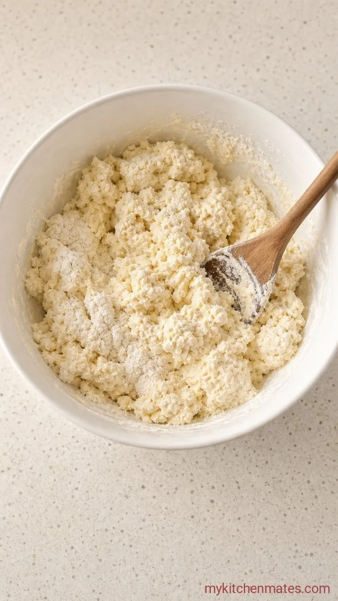 Quick 3-Ingredient Biscuits Step 1: Combine the Dough