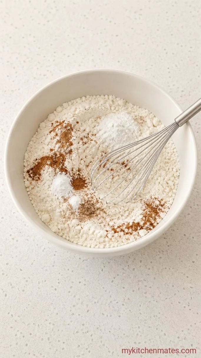 Sourdough Zucchini Muffins (That Use Your Sourdough Discard) Step 1: Combine the Dry Ingredients