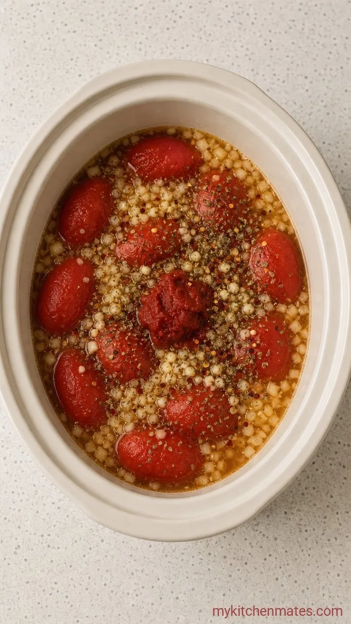 Step 1: Combine the Ingredients in the Slow Cooker