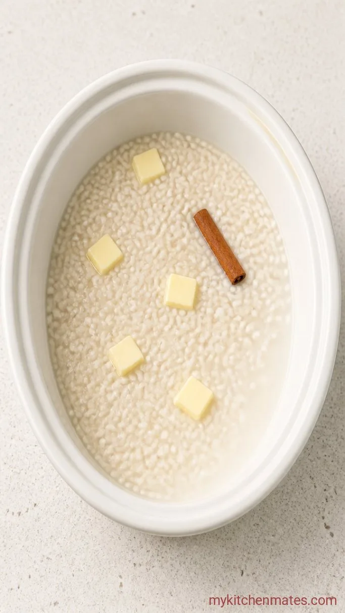 Step 1: Combine the Rice and Milk