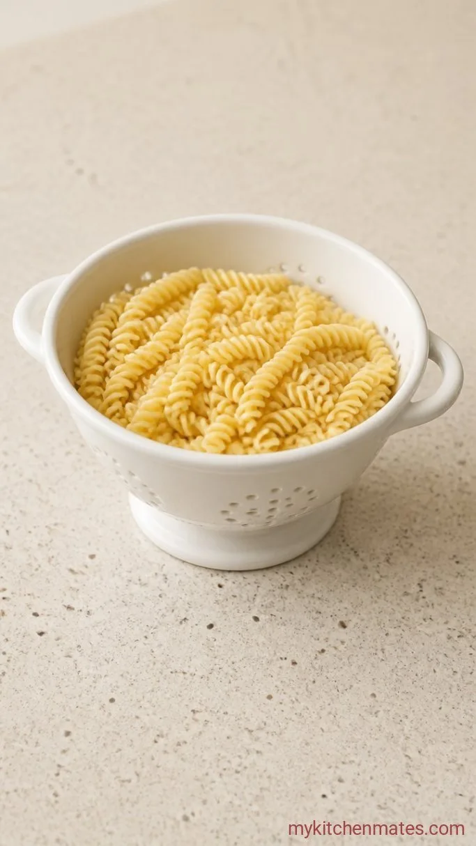 Step 1: Cook and Cool the Pasta