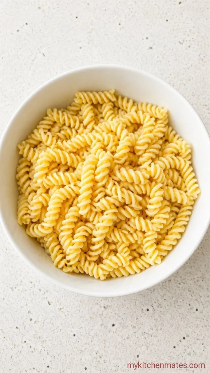 Step 1: Cook and Cool the Pasta