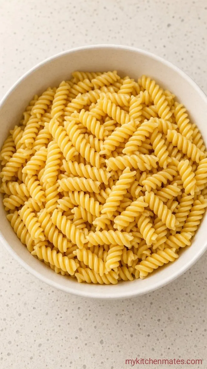 Creamy Pasta Salad That Stays Creamy Step 1: Cook and Drain the Pasta