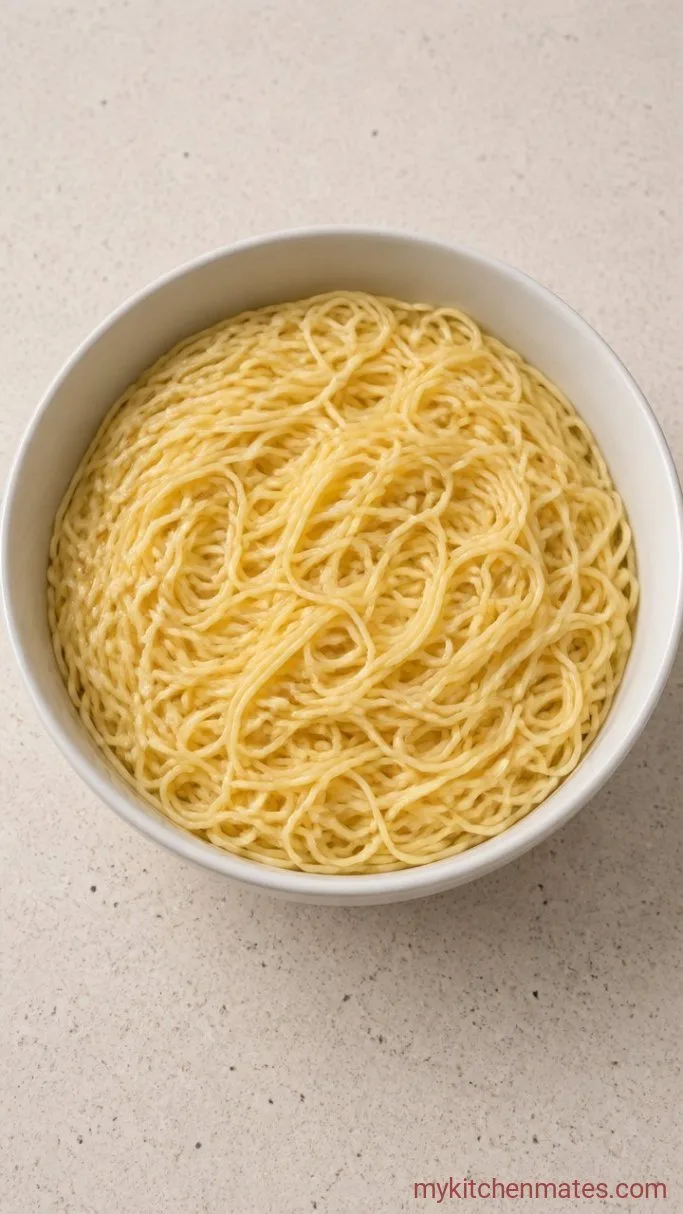 Quick Angel Hair Pasta Salad with Lemon Vinaigrette Step 1: Cook the Angel Hair Pasta