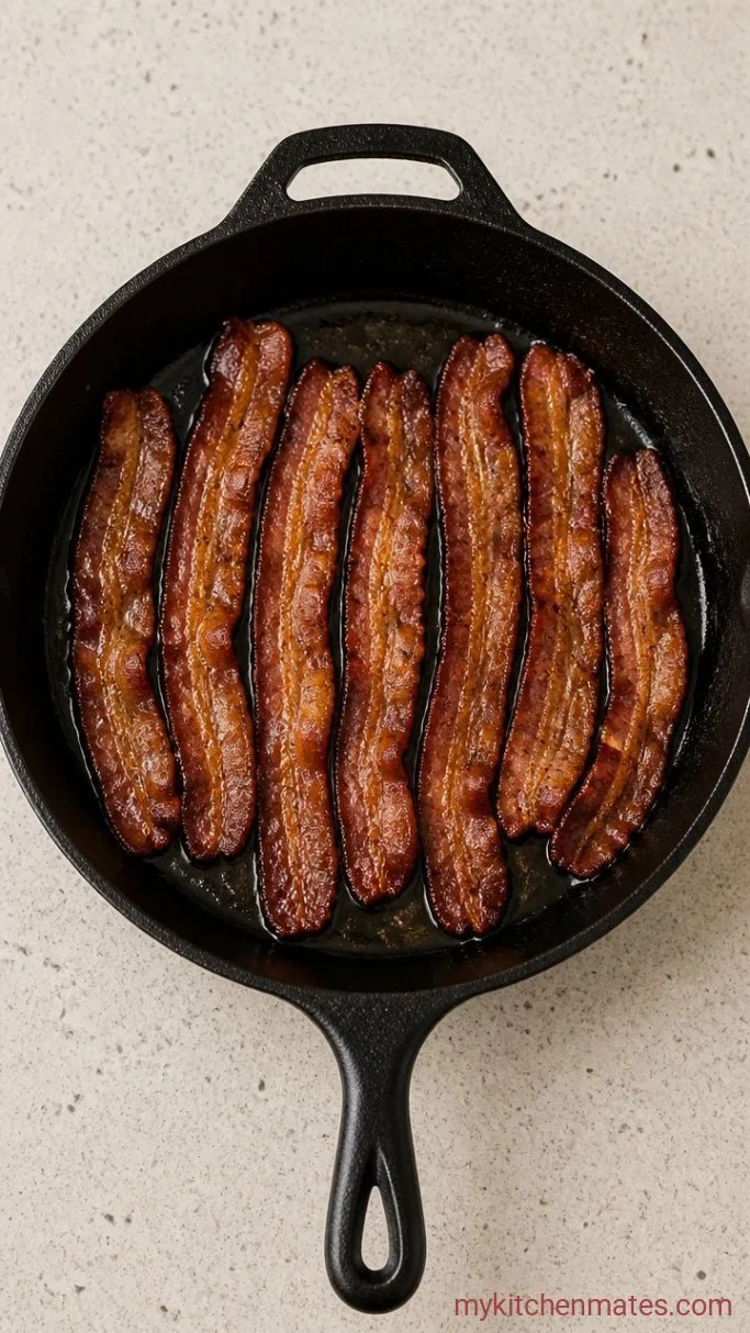 Creamy BLT Chicken Salad Step 1: Cook the Bacon