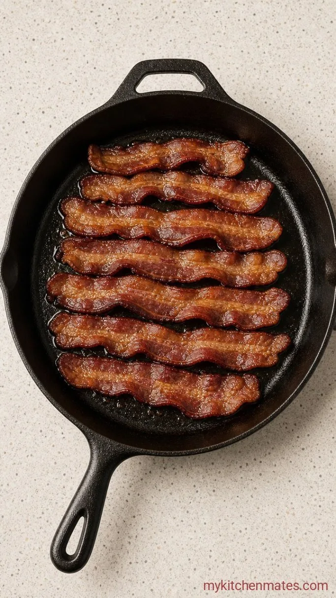 Triple-Decker Turkey Club Sandwich Step 1: Cook the Bacon