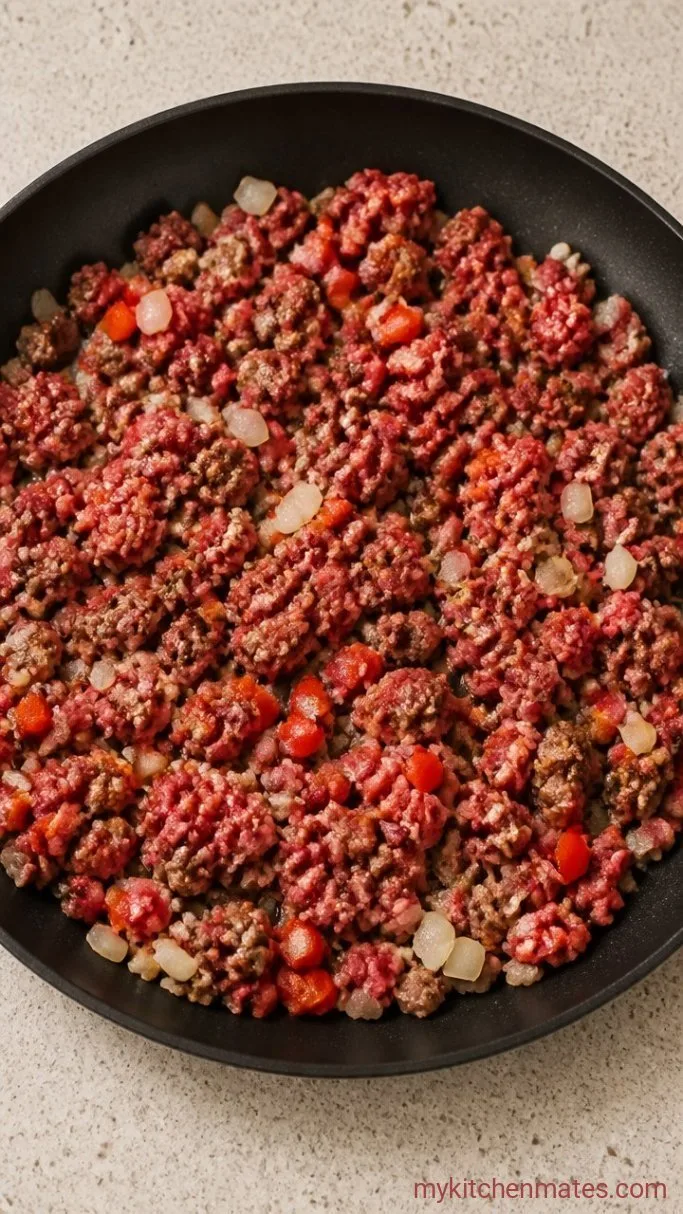 Step 1: Cook the Beef Filling