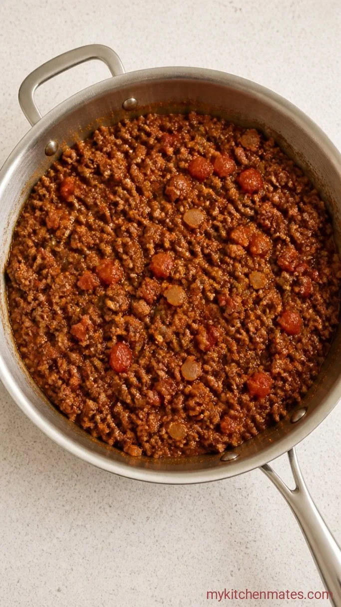 Step 1: Cook the Beef Filling