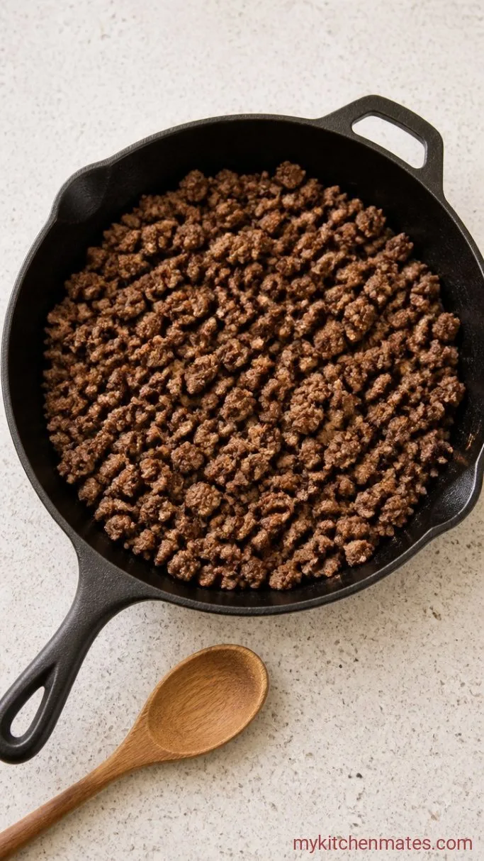 Step 1: Cook the Beef