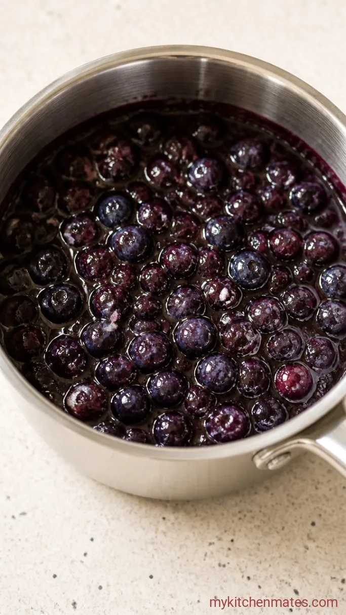 Step 1: Cook the Blueberry Filling