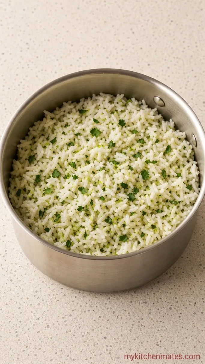 Shrimp Taco Bowls with Cilantro Lime Rice Step 1: Cook the Cilantro Lime Rice