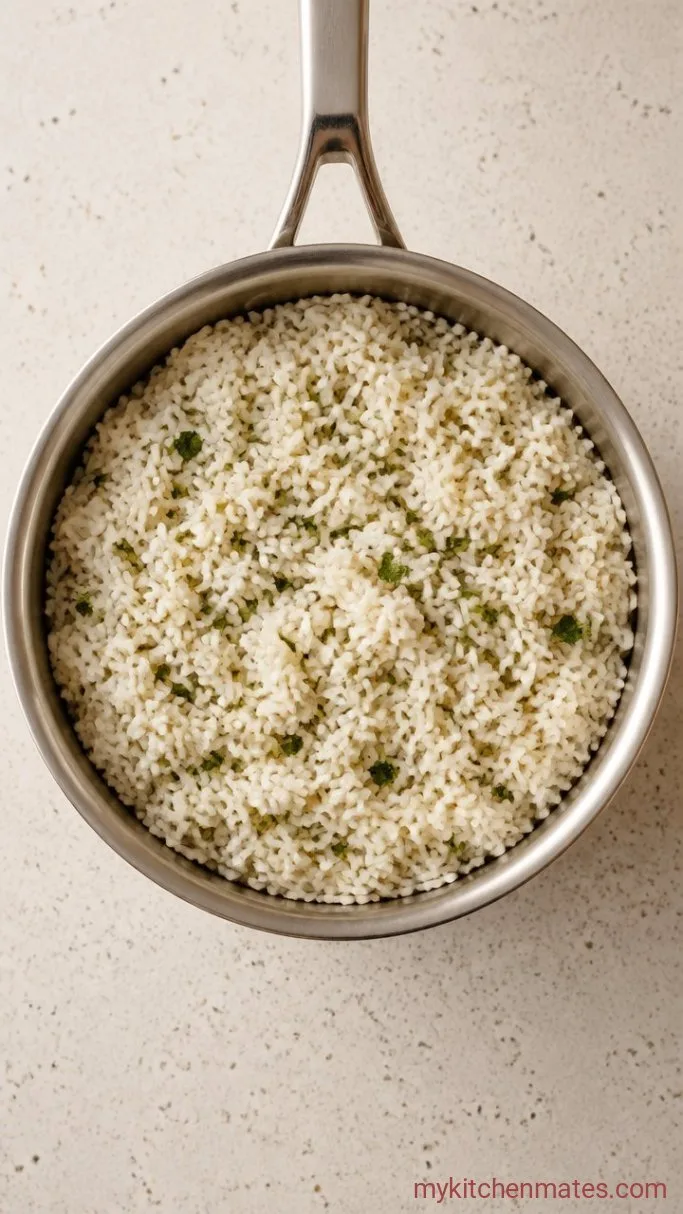 Step 1: Cook the Cilantro-Lime Rice