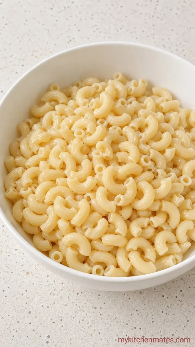 Creamy Macaroni Salad in 30 Minutes Step 1: Cook the Macaroni