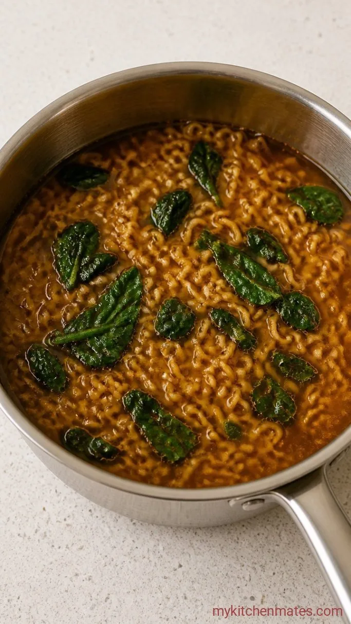 Step 1: Cook the Noodles and Build the Broth