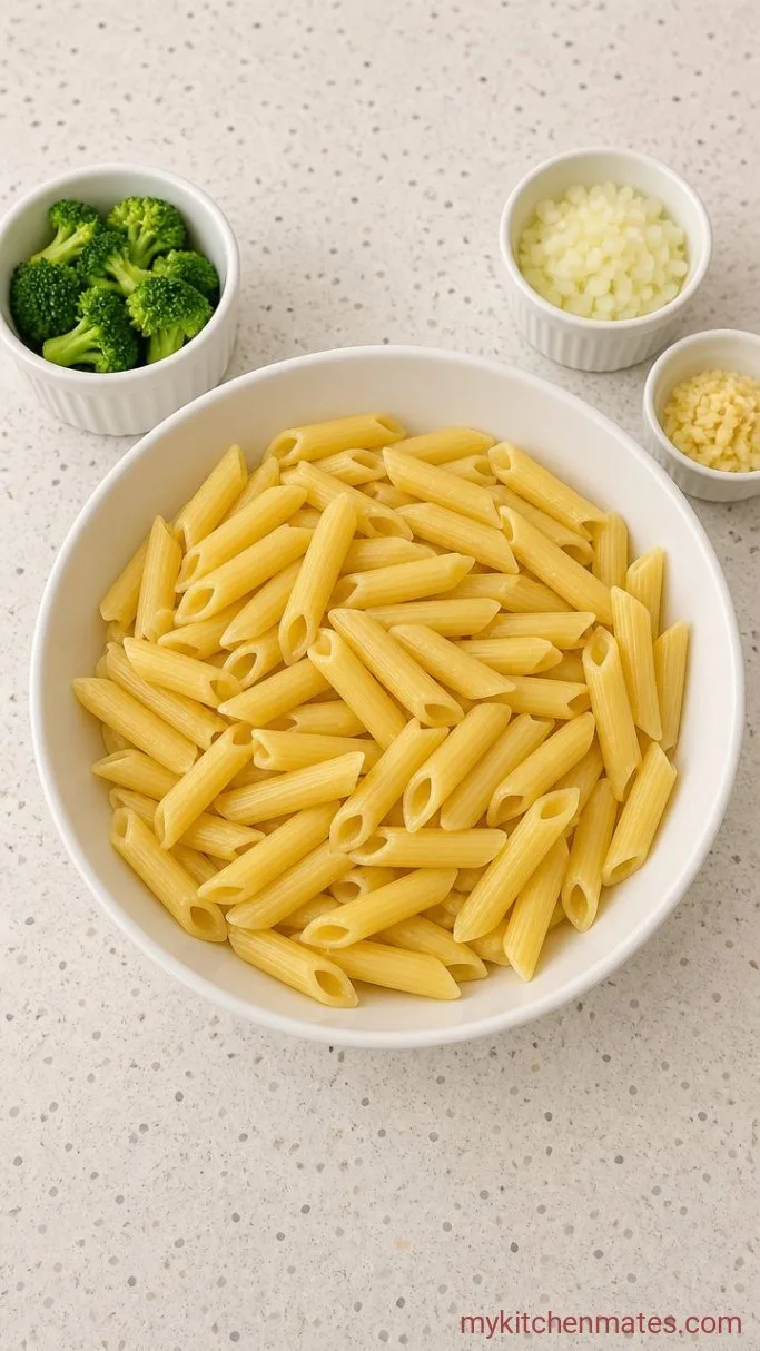 Step 1: Cook the Pasta and Prep the Ingredients