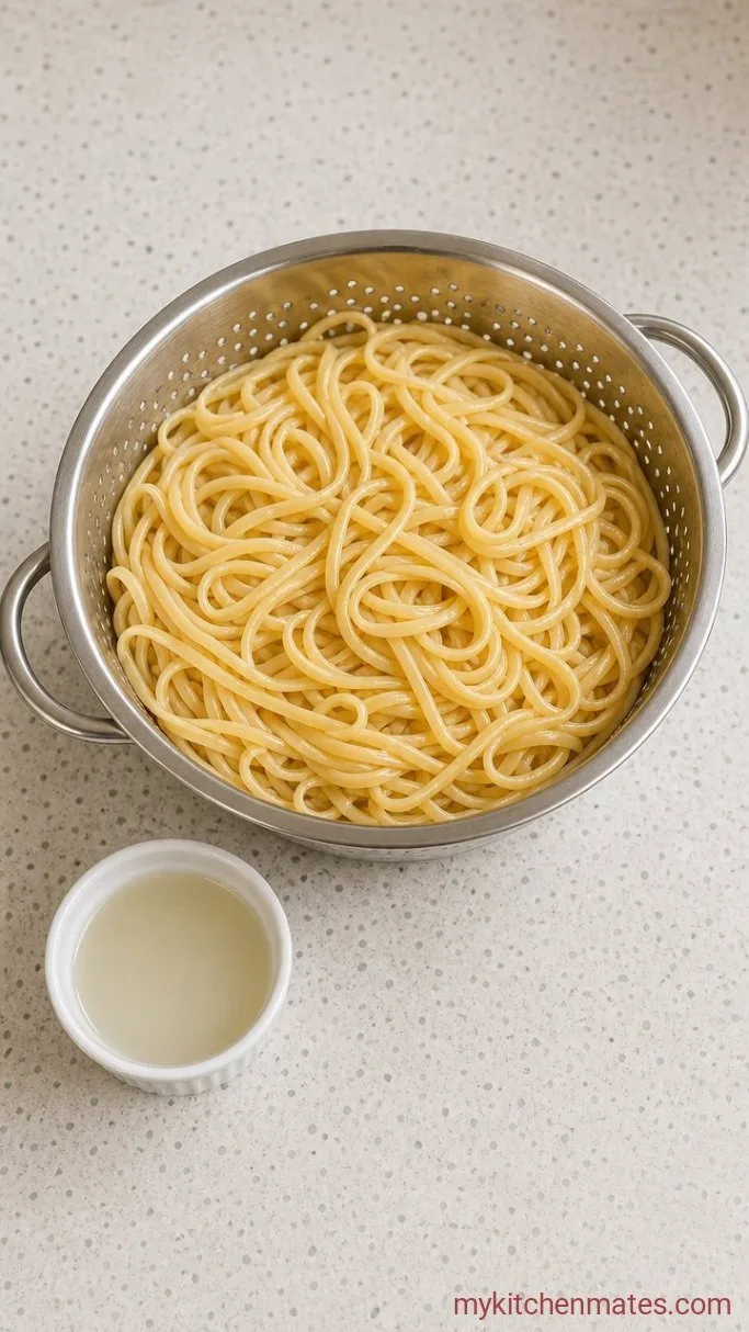 20-Minute Creamy Lemon Pasta Step 1: Cook the Pasta
