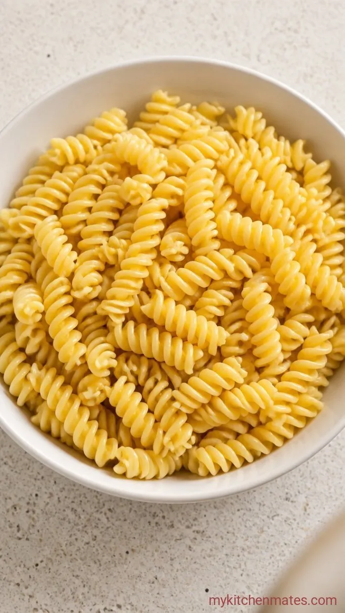 Greek Pasta Salad with Feta and Lemon Dressing Step 1: Cook the Pasta