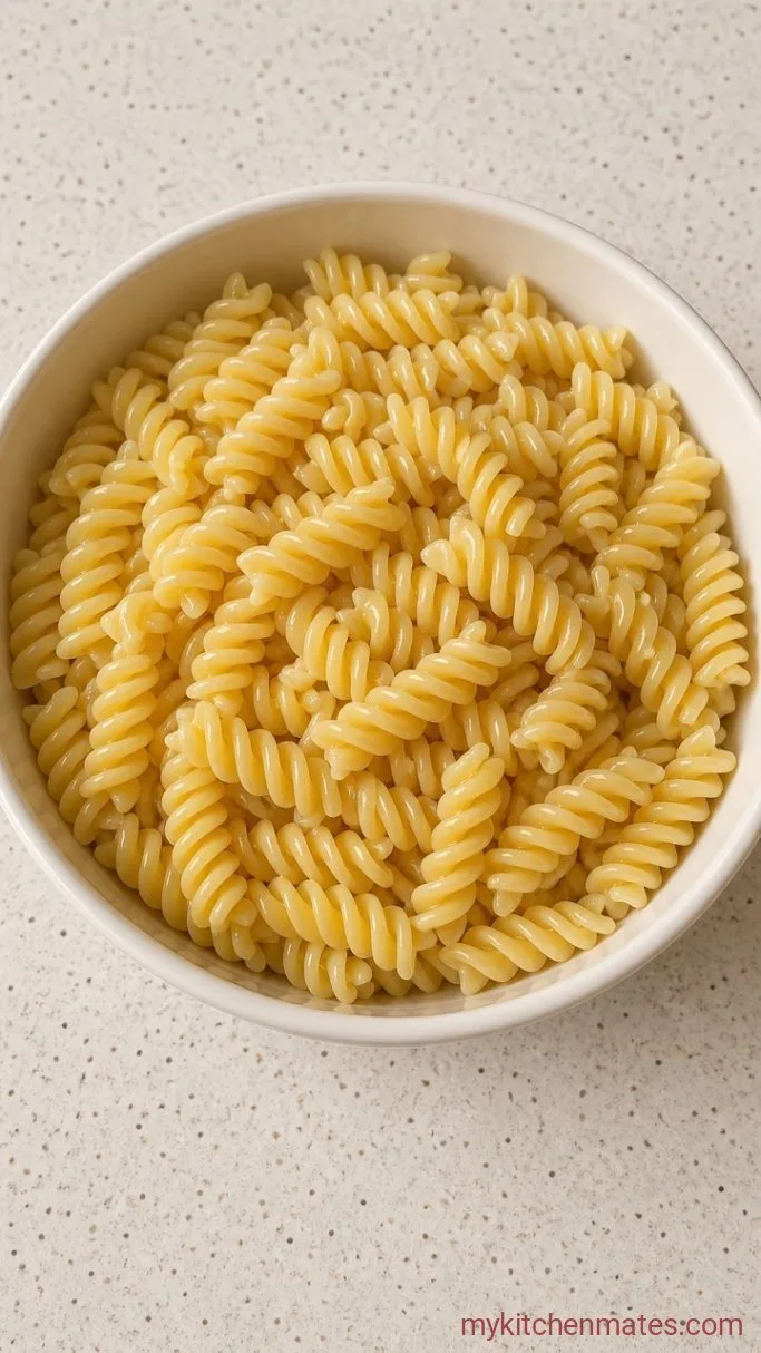 Creamy Jalapeño Popper Pasta Salad Step 1: Cook the Pasta