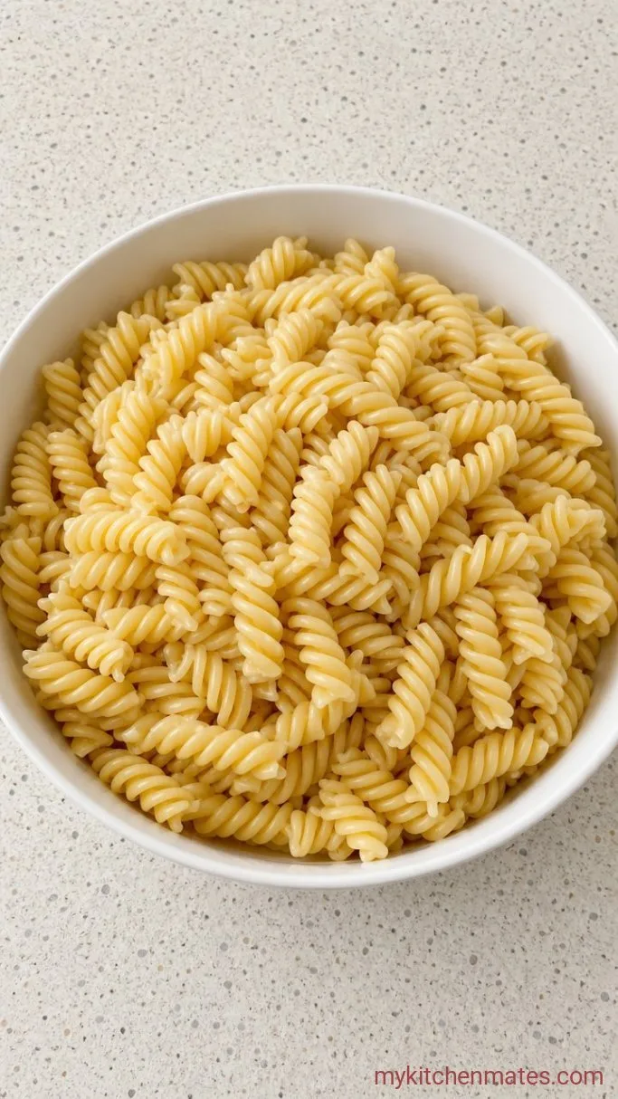 Simple Pasta Salad For A Crowd (Make-Ahead & No Mayo) Step 1: Cook the Pasta