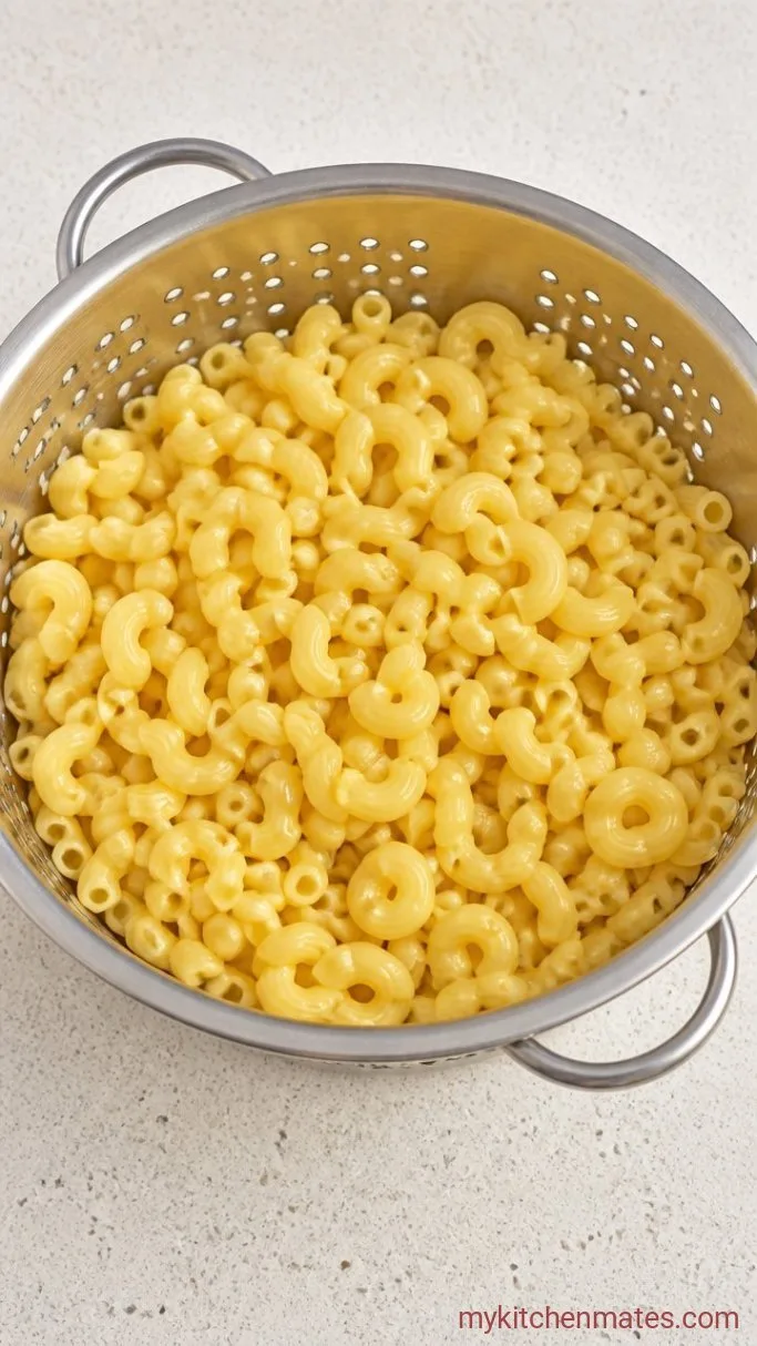 Creamy Baked Alfredo Mac and Cheese Step 1: Cook the Pasta