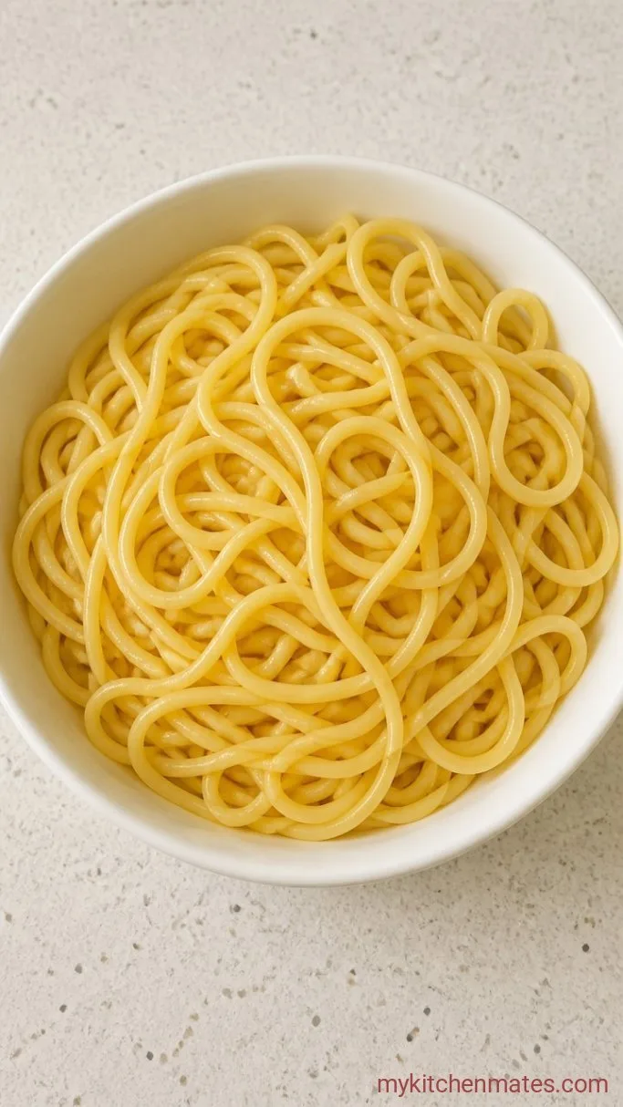 Quick Cream Cheese Spaghetti in 20 Minutes Step 1: Cook the Pasta
