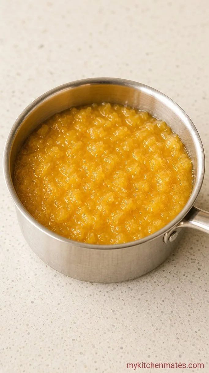 Step 1: Cook the Pineapple Filling