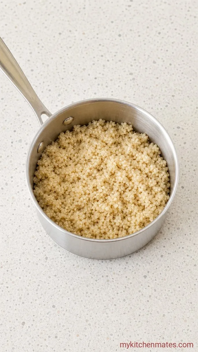 Crunchy Thai Quinoa Salad with Peanut Dressing Step 1: Cook the Quinoa