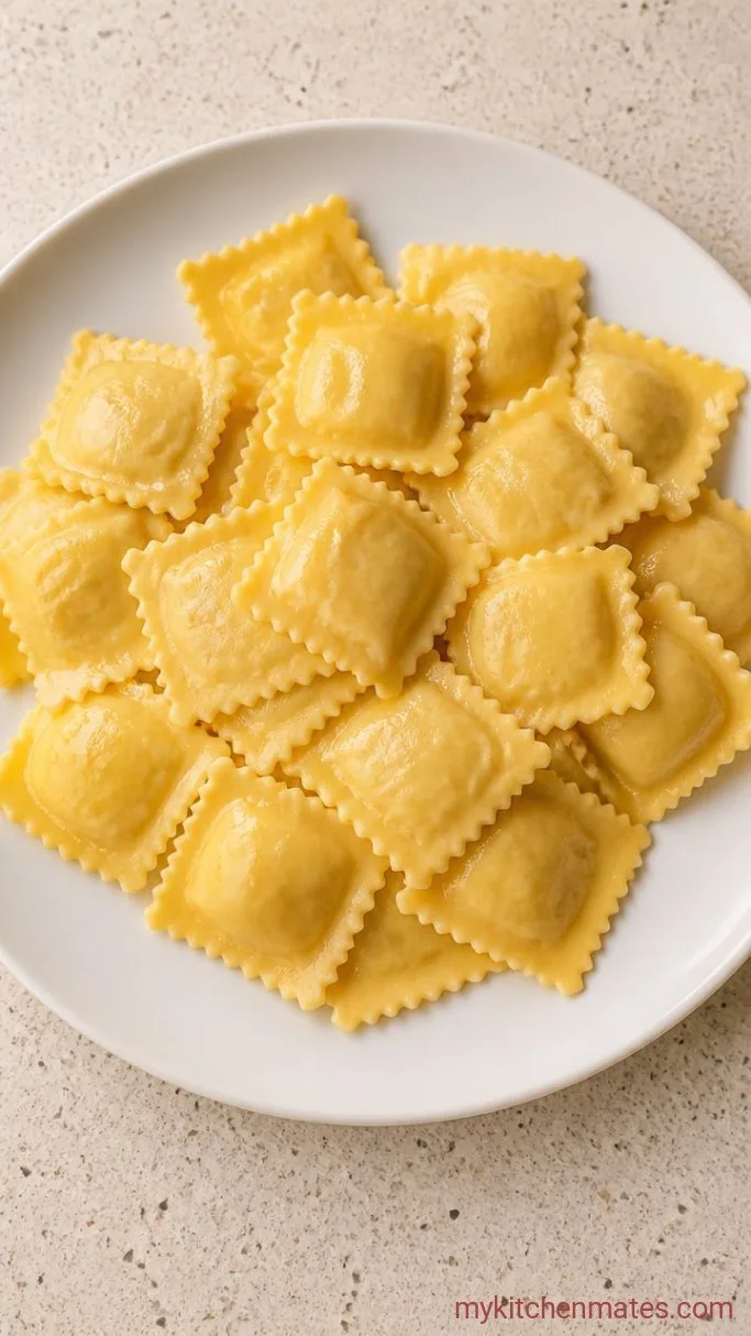 25-Minute Creamy Tuscan Ravioli Step 1: Cook the Ravioli
